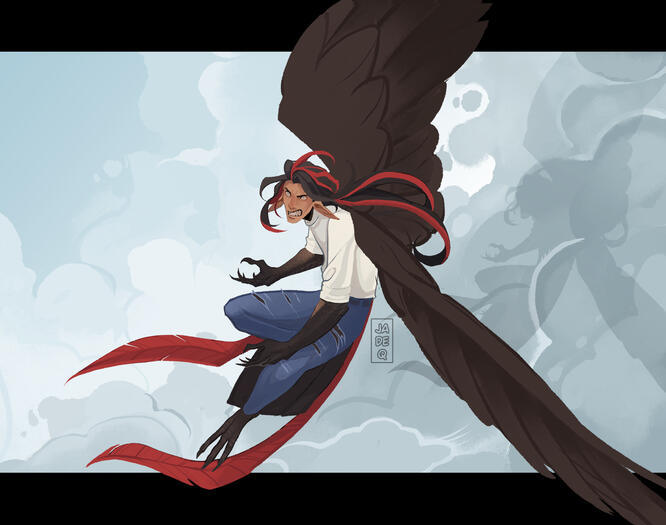 Full body with simple background